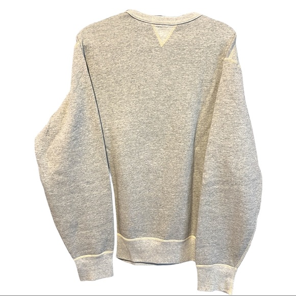 New Polo Ralph Lauren Grey US-RL Tactical Sweatshirt - Picture 2 of 3